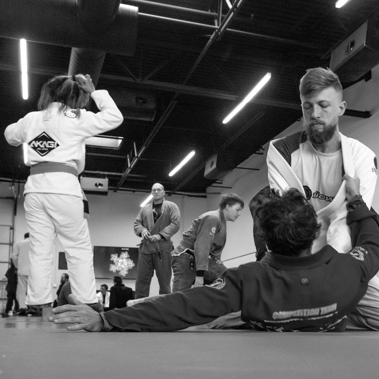 Akagi BJJ Class in Action